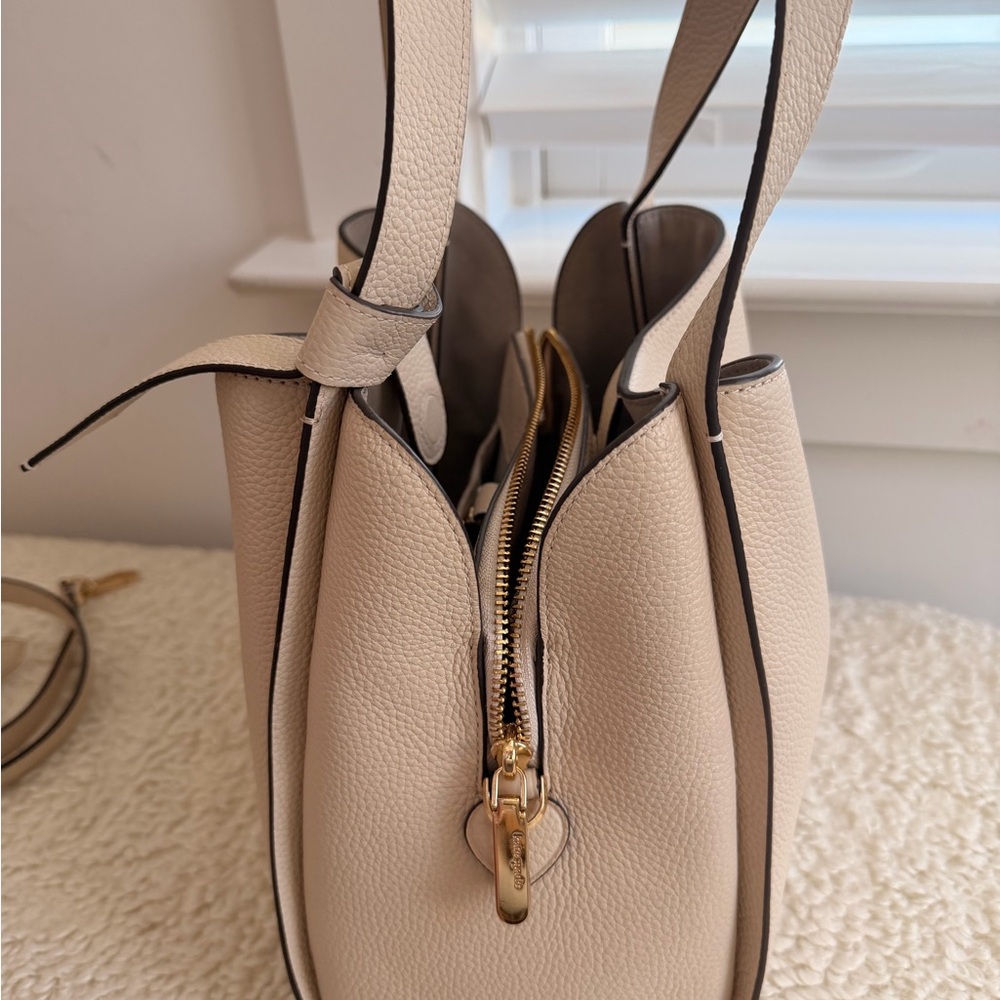 kate spade Cream Pebbled Leather Shoulder Bag - Picture 5 of 12